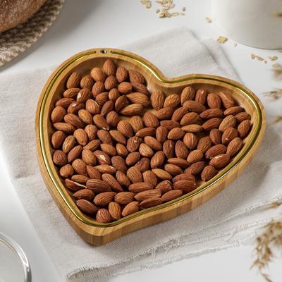 Блюдо для подачи Доляна «Цветение», d=23 см, бамбук