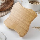 Менажница Доляна Windows, 19,5×19,5 см, бамбук - фото 24514816