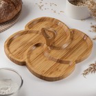 Менажница «Вертиго», 29×29 см, бамбук - Фото 2