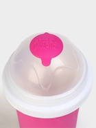 Стакан для мороженого, слаш стакан Доляна «Мэджик», 21×11×11 см, силикон, розовый - Фото 5