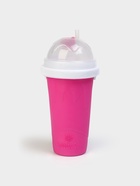 Стакан для мороженого, слаш стакан Доляна «Мэджик», 21×11×11 см, силикон, розовый - Фото 4