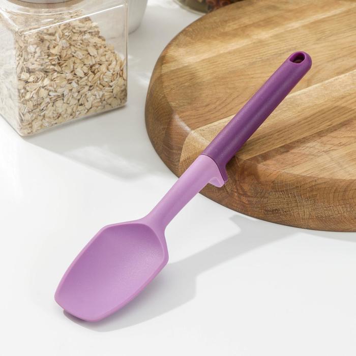 Лопатка Доляна «Мегара», 27 см, фиолетовая - Фото 1