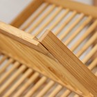 Сушилка для посуды Доляна «Бамбуковый лес», 2 яруса, 47×30 см, бамбук - Фото 4