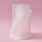 Молд для заливки 3D Доляна «Бульдог», силикон, 8×6×7 см, прозрачный - Фото 3