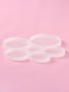 Форма для леденцов Доляна «Кругляши», силикон, 17×15.5×0.7 см, 6 ячеек, прозрачная - Фото 3