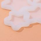 Форма для леденцов новогодняя Доляна «Звёзды», силикон, 15.5×13.5×0.7 см, 6 ячеек, прозрачная - Фото 4