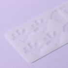 Форма для шоколада «Следопыт», силикон, 8 ячеек, 19.5×10.5×0.4 см, прозрачная - Фото 2