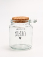 Банка для хранения с ложкой "Щепотка любви", 300 мл - фото 809333872