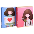 Фотоальбом магнитный 20 листов "Романтичная девушка" в коробке, МИКС 5,7х22,5х28,3 см - Фото 3