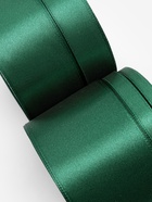 Атласная лента, набор 5 шт., 6/10/20/40/50 мм, 23±1 м, изумрудная №128 - Фото 3