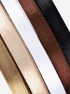 Атласная лента, набор 5 шт., 6 мм, 23±1 м, бежевый, коричневый - Фото 3