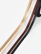 Атласная лента, набор 5 шт., 6 мм, 23±1 м, бежевый, коричневый - Фото 3