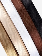 Атласная лента, набор 5 шт., 6 мм, 23±1 м, бежевый, коричневый - Фото 4