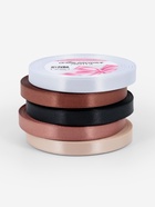 Атласная лента, набор 5 шт. «Уютный», 10 мм, 23±1 м - Фото 2