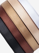 Атласная лента, набор 5 шт. «Уютный», 10 мм, 23±1 м - Фото 3