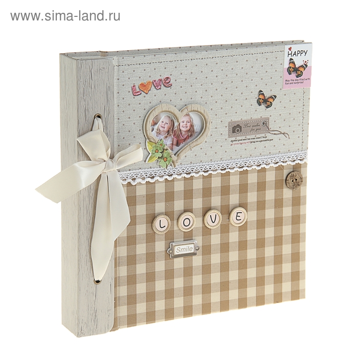 Фотоальбом на 180 фото 10х15 см "Уют" МИКС 5х27,5х28,2 см - Фото 1