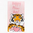 Новогодние полотенца (подарочный набор 2 шт.)"Доляна" Happy meow year 35х60 см, 100% хлопок, 160 г/м2 - Фото 3
