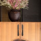 Ручка скоба "Нож" CAPPIO, м/о 76  мм, цвет черный - фото 804628769