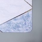 Коврик для ванной Доляна «Мрамор», 45×120 см - Фото 2