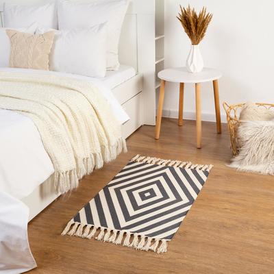 Коврик «Этель. Ромбы», 60×90 см, хлопок 50%