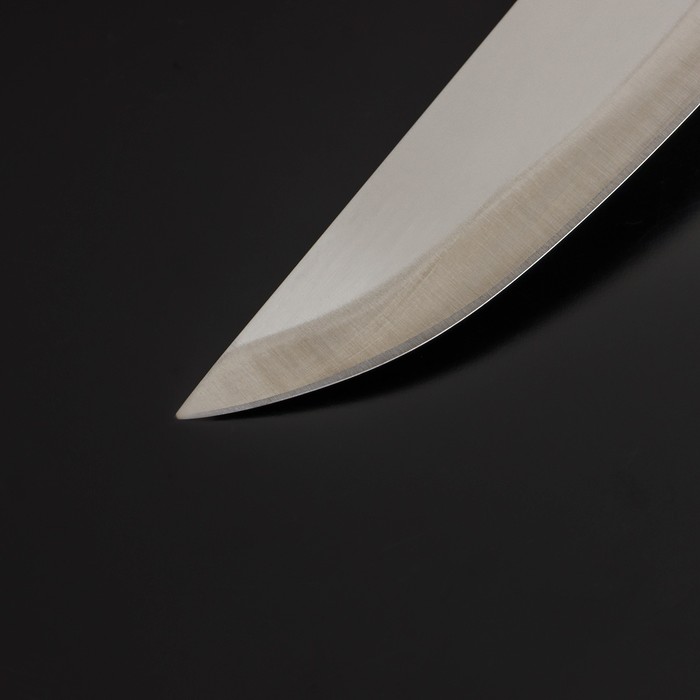 Нож для мяса и стейков Atlantik, лезвие 20 см, цвет коричневый - фото 1908774065