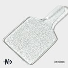 Блюдо сервировочное Magistro «Авис», 27×15×3.5 см, стекло, прозрачное - Фото 2