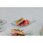 Блюдо стеклянное сервировочное Magistro «Авис. Рыба», 14×8×2,7 см - фото 4336169