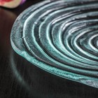 Блюдо сервировочное Magistro «Авис. Текстура», 18×18×2 см, цвет прозрачный - Фото 3