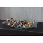 Блюдо стеклянное сервировочное Magistro «Авис», 7 ступеней, 40×76×8 см - фото 4336178