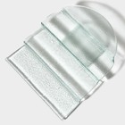 Блюдо стеклянное сервировочное Magistro «Авис», 4 ступени, 31×39×12,5 см - фото 4600687