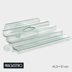 {{photo.Alt || photo.Description || 'Блюдо стеклянное сервировочное Magistro «Авис», 5 ступеней, 41,5×51×14,5 см'}}
