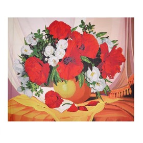 {{photo.Alt || photo.Description || 'УЦЕНКА Алмазная мозаика с частичным заполнением «Летний букет» 50×60 см, холст, ёмкость'}}