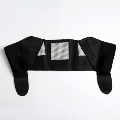 Аппликатор на плечи, согревающий, турмалиновый, цвет чёрный