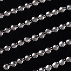 Стразы для декора, на клеевой основе, 7.5×15 см, d=2 мм, цвет серебристый - Фото 3