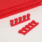 Набор разделителей для пальцев «Сердца», 100 пар, МИКС - Фото 2