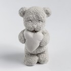 Молд силиконовый "Мишка с игрушкой" 4,5х4х7,5 см МИКС - фото 6486550