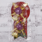 Украшение новогоднее "Цветочек с сумочкой" (набор 2 шт) 11 см - Фото 2