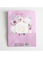 Пакет подарочный ламинированный, упаковка, Just for you, S 12 х 15 х 5.5 см - Фото 6