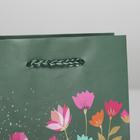 Пакет подарочный ламинированный, упаковка, «Цветы», S 12 х 15 х 5,5 см - Фото 3