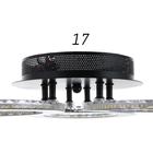 Люстра с ПДУ 1097/3BK LED 114 Вт диммер черный 46×46×8 см BayerLux - фото 5032624