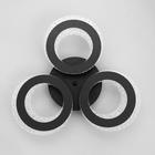 Люстра с ПДУ 1097/3BK LED 114 Вт диммер черный 46×46×8 см BayerLux - фото 5032625