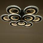 Люстра с ПДУ 1097/6+3BK LED 342Вт диммер черный 71х71х11 см BayerLux - фото 24578433