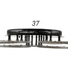 Люстра с ПДУ 1097/6+3BK LED 342Вт диммер черный 71х71х11 см BayerLux - фото 24578435