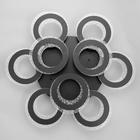 Люстра с ПДУ 1097/6+3BK LED 342Вт диммер черный 71х71х11 см BayerLux - фото 24578436