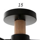 Люстра 1316/5GR LED 120Вт 3000-6000К серый 55х73х15 см - Фото 7