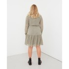 Платье мини женское MIST plus-size, размер 58, зелёное - Фото 3