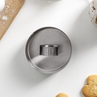 Форма для выкладки с прессом и трафаретом «Алатырь», d=7,8 см, высота 3,9 см, трафарет 8×9 см - фото 42613715