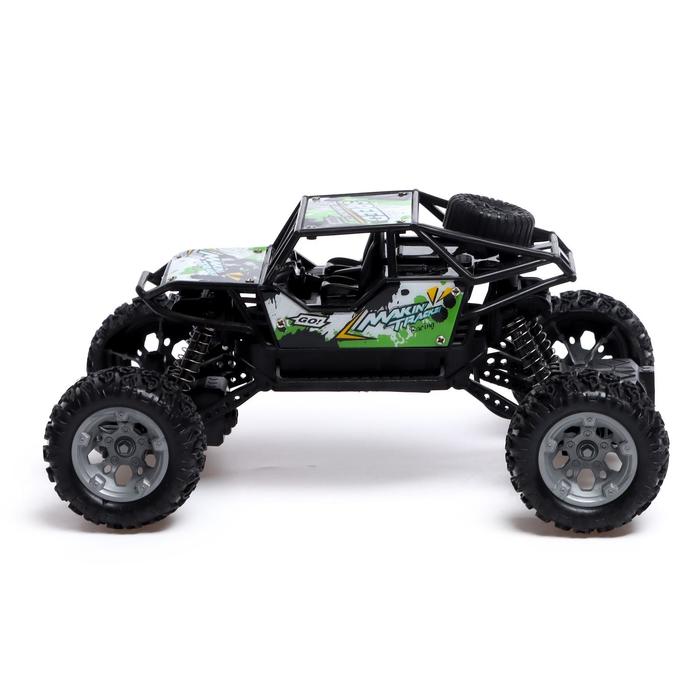 Джип радиоуправляемый «Триал», работает от аккумулятора, МИКС 51401