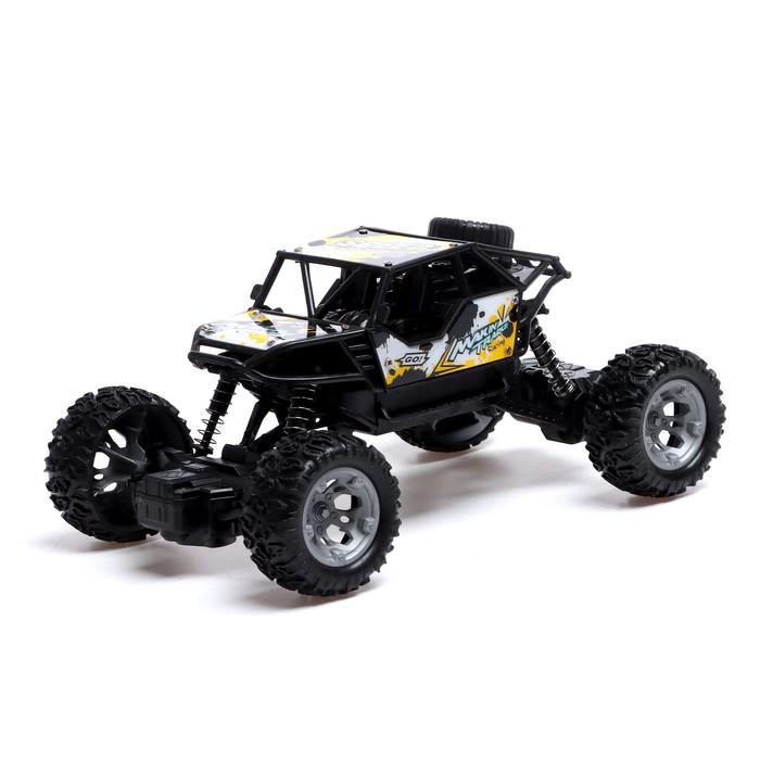 Джип радиоуправляемый «Триал», работает от аккумулятора, МИКС 51401