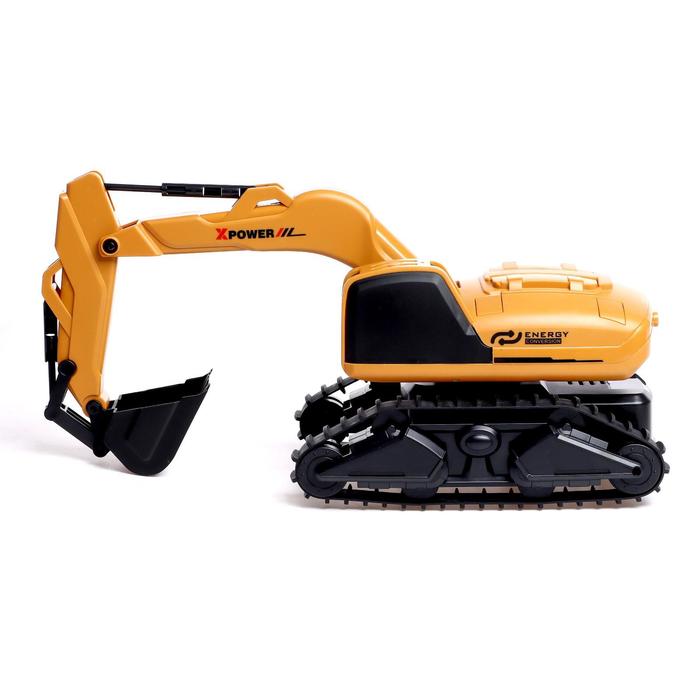 Экскаватор радиоуправляемый «Стройка», с управлением жестами, подвижный ковш 51406